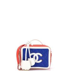 Chanel Filigree Vanity Case Quilted #251788C29B